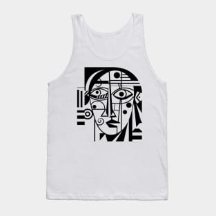 Cubist Woman Tank Top